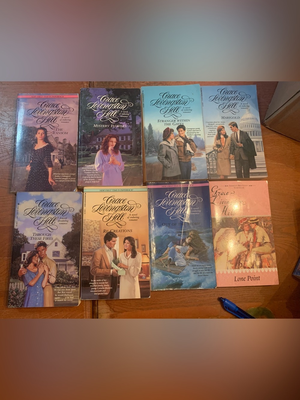 Lot 8 Grace Livingston Hill Christian Romance Novels Paperback